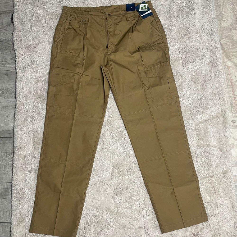Propper Mens Lightweight Tactical Cargo Pants Coyote  42x36 Fits 40x36 Ripstop